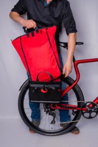 Red Rebane-Easy EXO-EXO-Fahrrad-Multifunktionshalter-Gepäckträger-Einkaufstasche-Tragetasche-Rucksack-09